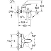 Grohe Swift Badmengkraan|Brico New