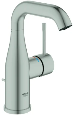 Grohe Wastafelkraan Essence M-Size Chroom Geborsteld|Brico