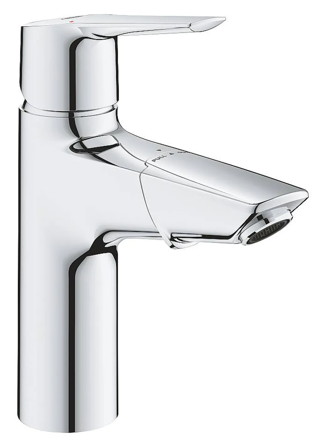 Grohe Wastafelmengkraan Start M-Size Chroom Met Uittrekbare Uitloop|Brico Discount