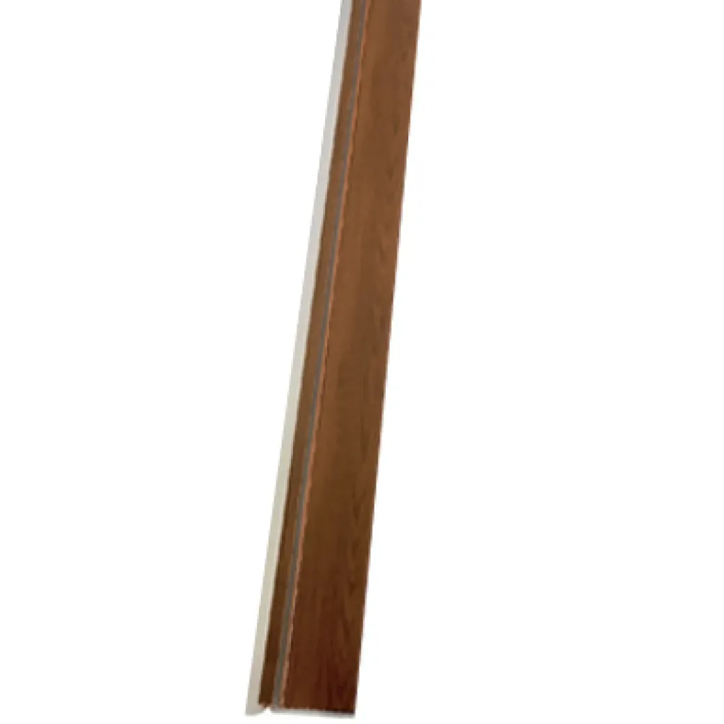 Brico Schuifdeuren-Grosfillex Lamel Voor Vouwdeur 'Axia' Pvc Teck 205 X 145 Cm