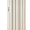 Brico Schuifdeuren-Grosfillex Vouwdeur Glasen 'Larya' Pvc Wit 205X84Cm