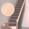 Brico Zoldertrappen-Handystairs Open Kwartslagtrap "Vega80" - Rechts - 280 Cm Hoog - 13 Beuken Treden - Zonder Leuning