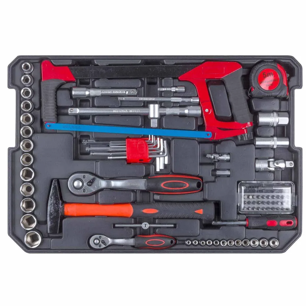Hanse Werkzeuge® Alu Gereedschapskoffer - 206-Delig - 2 Accuboren|Brico Best