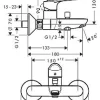 Hansgrohe Bad- En Douchemengkraan Logis E Chroom|Brico Hot
