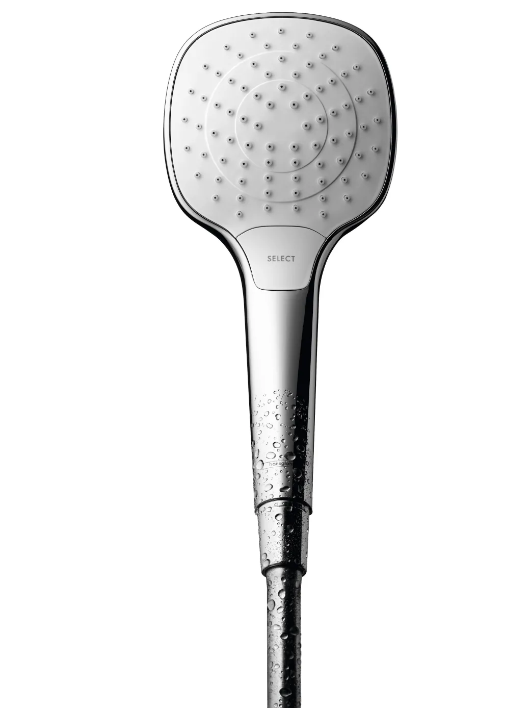 Hansgrohe Handdouche Myselect E Variojet 100Mm 3 Stralen Chroom/Wit|Brico Online