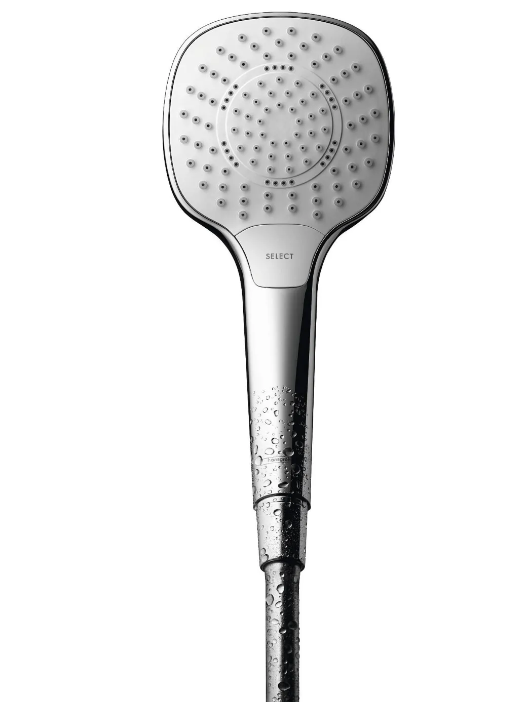 Hansgrohe Handdouche Myselect E Multi-Jet 100Mm 3 Stralen Chroom/Wit|Brico Hot