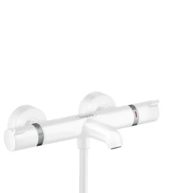 Hansgrohe Thermostatische Badkraan Ecostat Comfort Wit Mat|Brico Best