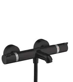 Hansgrohe Thermostatische Badkraan Ecostat Comfort Zwart Mat|Brico Hot