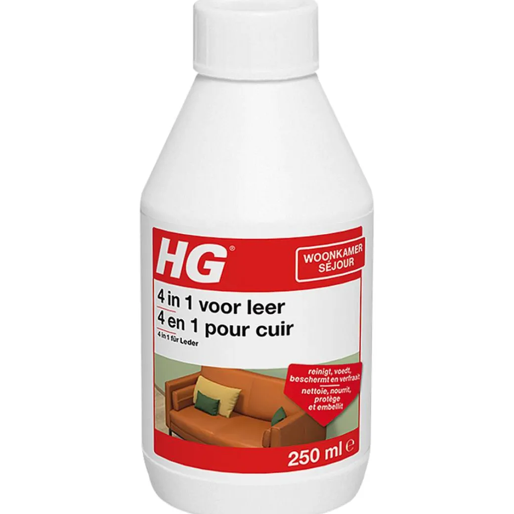 Hg 4-In-1 Leer Afdichtingsmiddel 250Ml|Brico