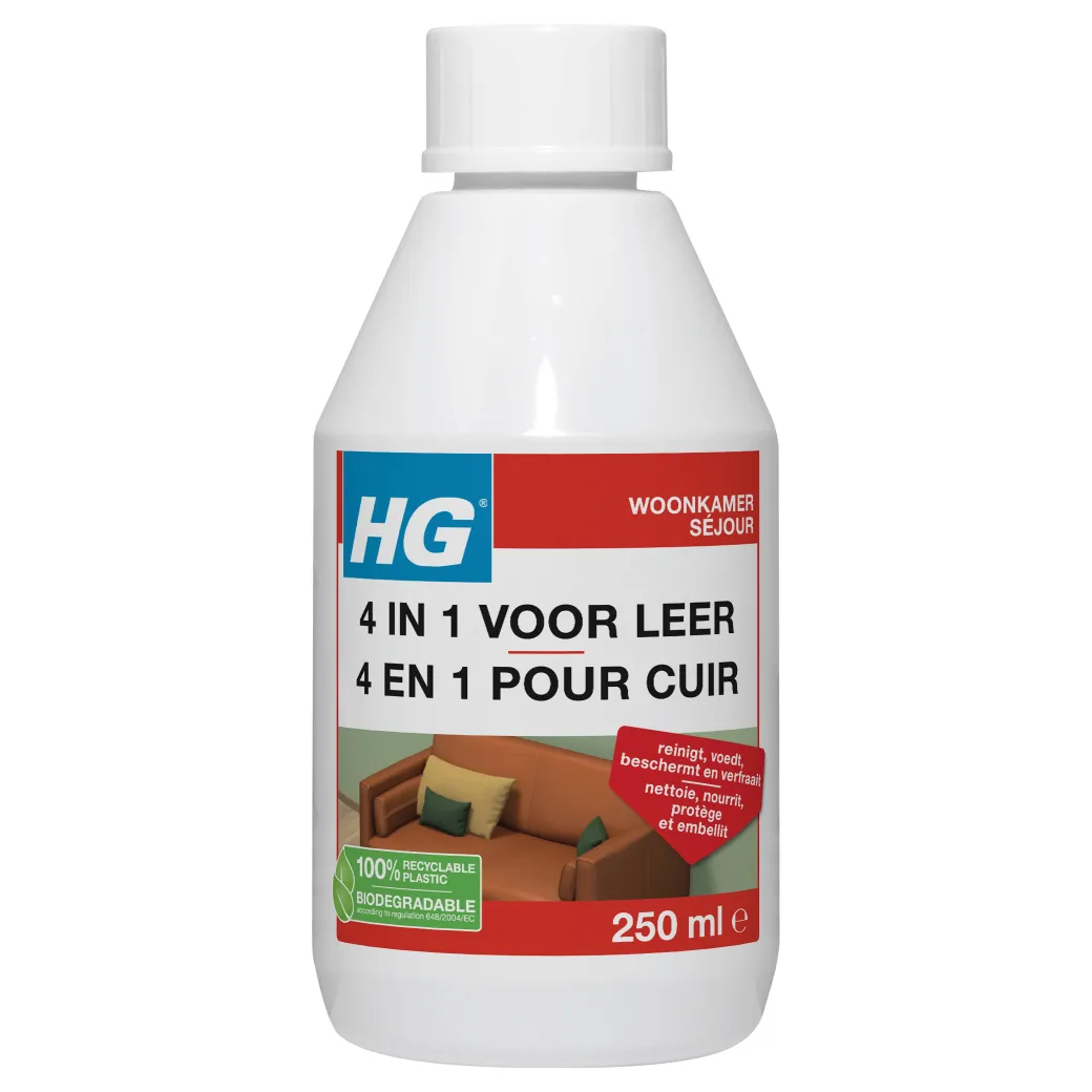 Hg 4-In-1 Leer Afdichtingsmiddel 250Ml|Brico