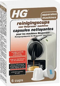 Hg Nespresso® Reinigingscups 6St|Brico Sale