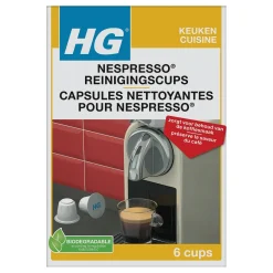 Hg Nespresso® Reinigingscups 6St|Brico Sale