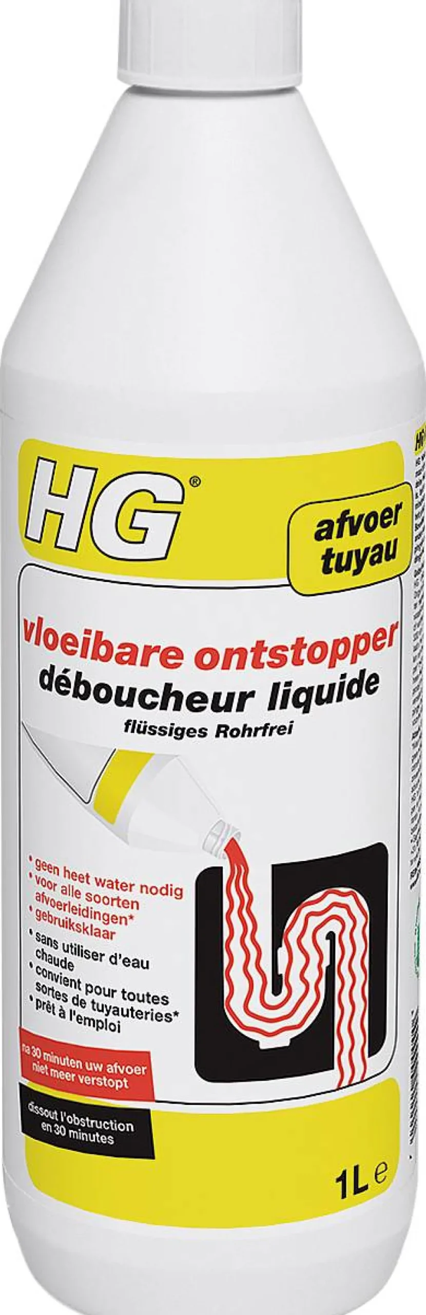 Hg Vloeibare Ontstopper 1L|Brico Outlet