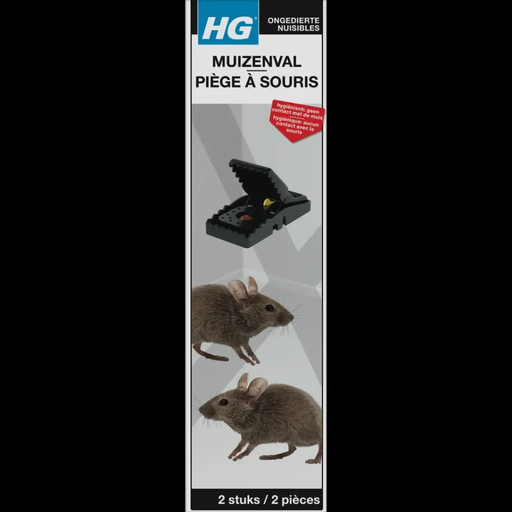 Brico Ongediertebestrijding-Hg X Muizenvallen 2 Stuks