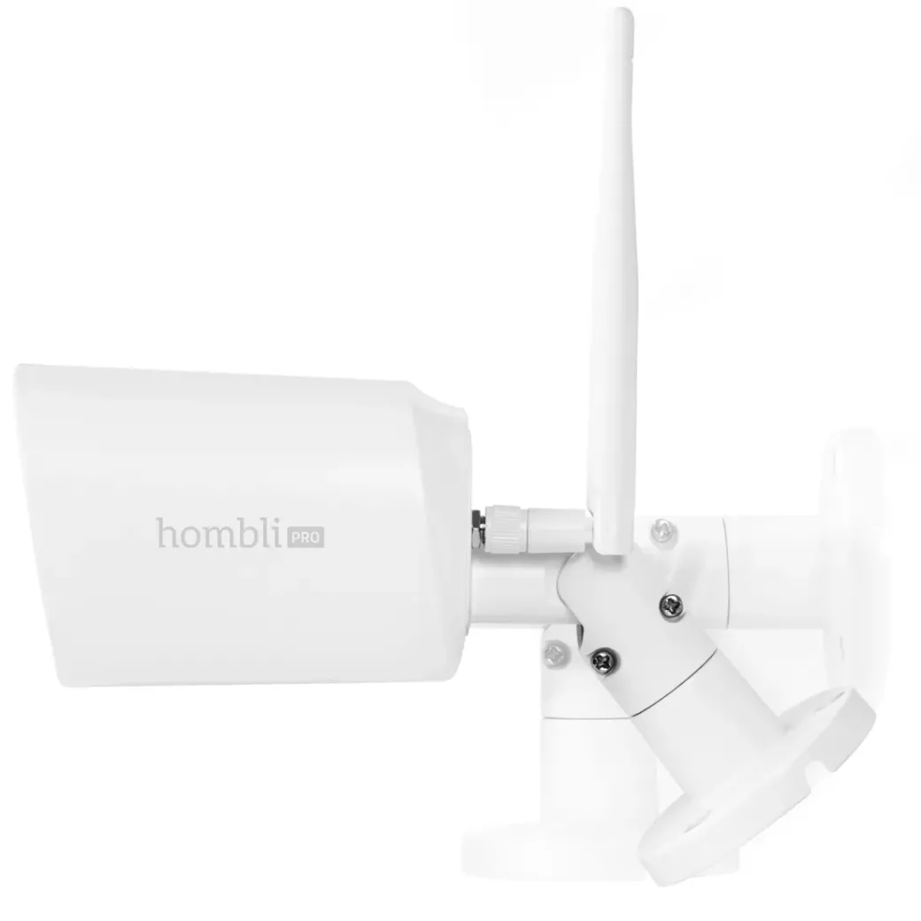 Brico Beveiligingscamera-Hombli Slimme Beveiligingscamera Buiten Wifi Full Hd Nachtzicht Wit