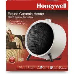 Brico Keramische Kachels & Blaasverwarming<Honeywell Ronde Keramische Verwarming Hce200W 1500W Wit
