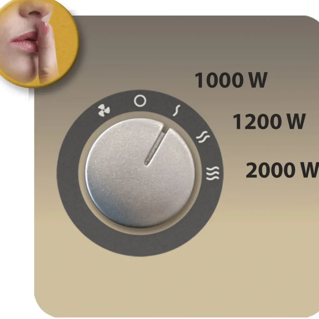 Brico Keramische Kachels & Blaasverwarming<Honeywell Ventilatorkachel Hz-500E 2000W