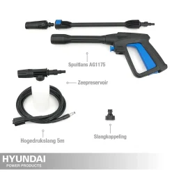 Hyundai Hogedrukreiniger 1600W 135Bar|Brico Online
