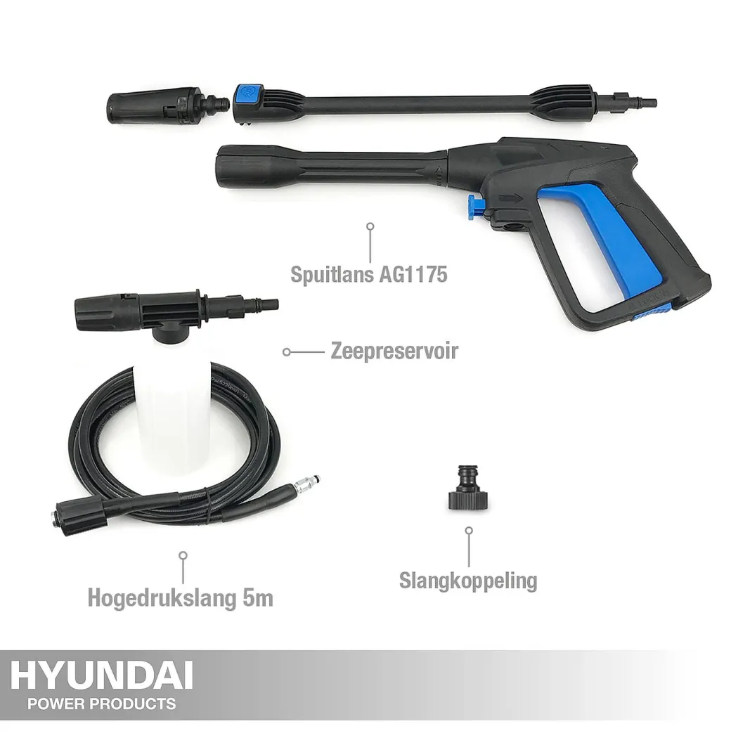 Hyundai Hogedrukreiniger 1600W 135Bar|Brico Online