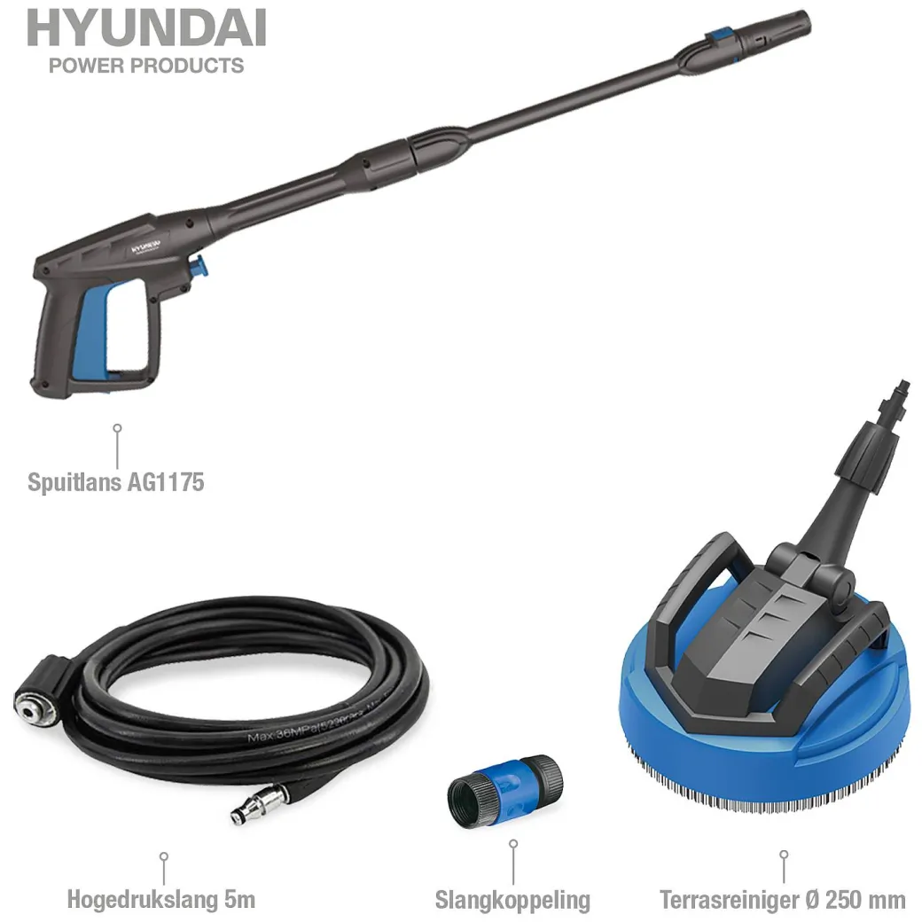 Hyundai Hogedrukreiniger 2200W|Brico Hot