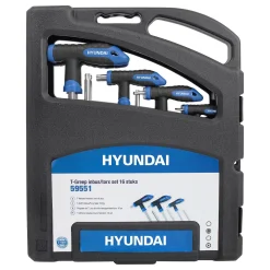 Hyundai Inbus En Torxsleutel Set T-Greep 16 Delig|Brico Discount