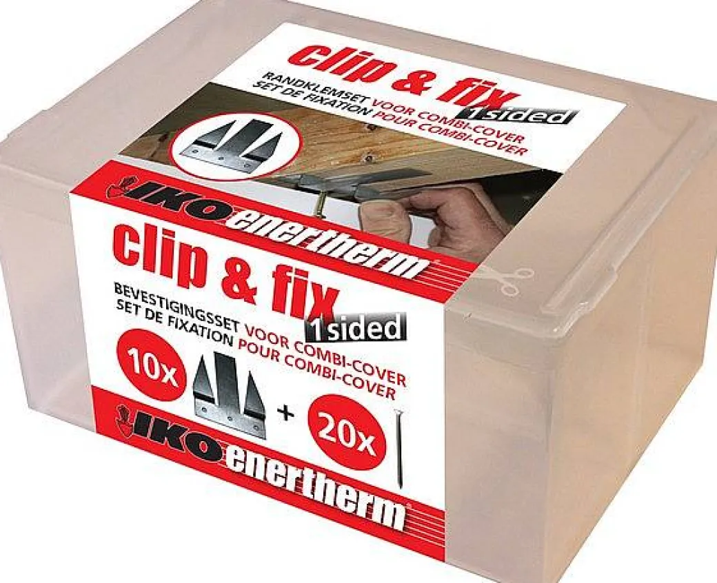 Iko Isolatiebevestigingsset Clip&Fix 2-Zijdig 20 Stuks|Brico Outlet