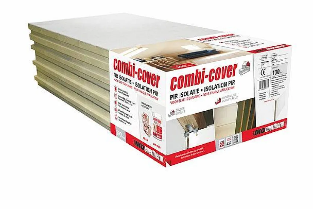 Iko Isolatieplaat Combi-Cover 10Cm 4 Stuks|Brico Discount