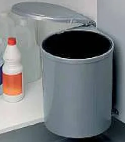 Inbouwvuilnisbak Keuken Modulo 13L Grijs|Brico Outlet