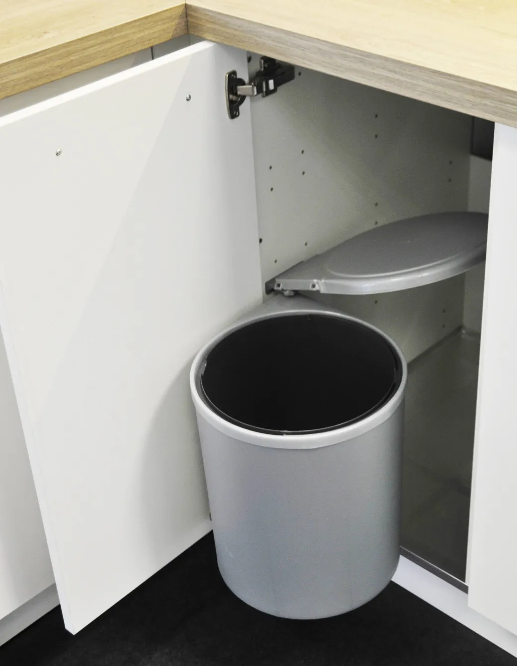 Inbouwvuilnisbak Keuken Modulo 13L Grijs|Brico Outlet