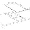 Inductiekookplaat Moderna 140Mm 1200W + 180Mm 1800W|Brico Discount