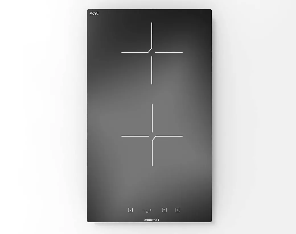 Inductiekookplaat Moderna 140Mm 1200W + 180Mm 1800W|Brico Discount