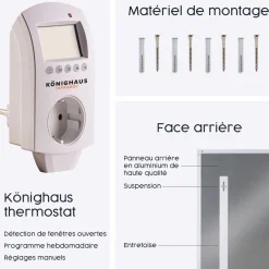 Brico Infrarood & Halogeenradiators<Infrarood Verwarming M-Serie 800W Met Thermostaat