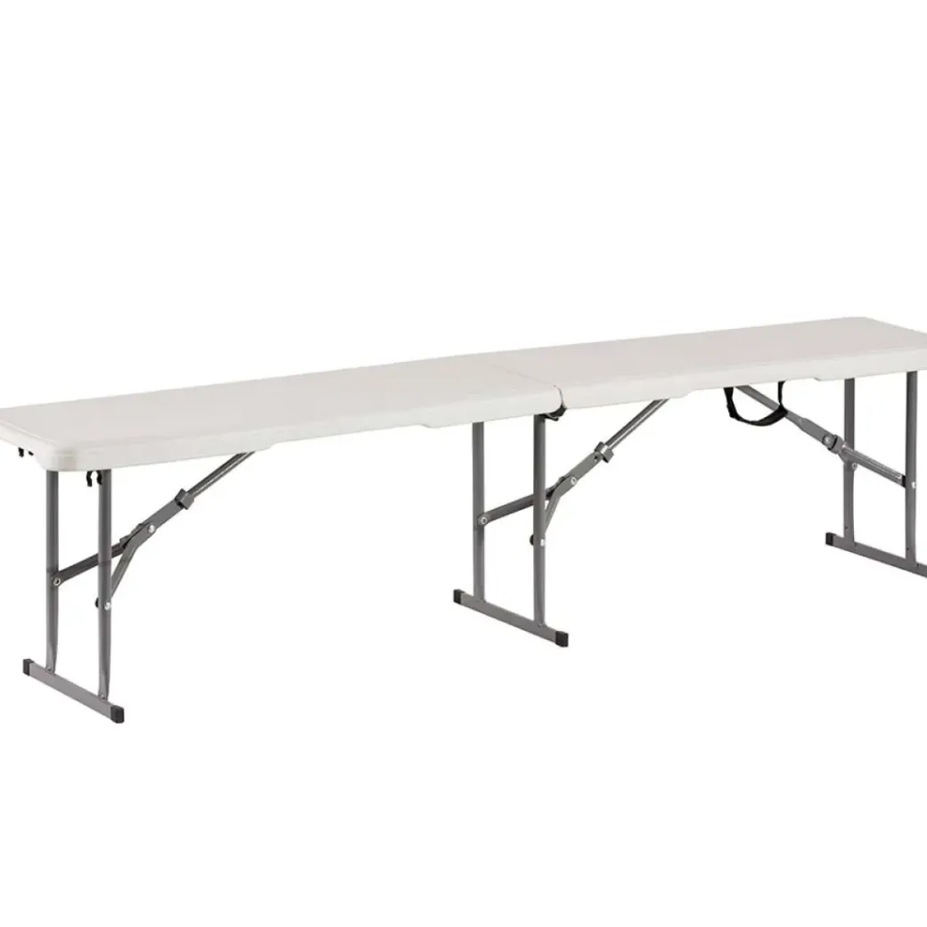 Brico Tuinbanken-Inklapbare Bank - Kunststof - 183X28X43 Cm - Campingbank