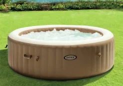 Brico Spa En Jacuzzi-Intex Bubbelbad Purespa Bubble Sahara 28412 8Personen 1339L O236X71Cm