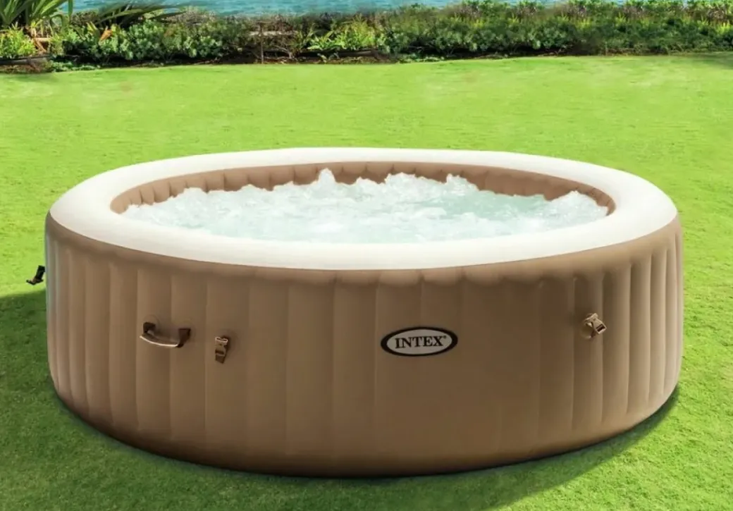 Brico Spa En Jacuzzi-Intex Bubbelbad Purespa Bubble Sahara 28412 8Personen 1339L O236X71Cm