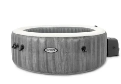 Brico Spa En Jacuzzi-Intex Bubbelbad Purespa Bubble Greywood 4 Personen O196X71Cm