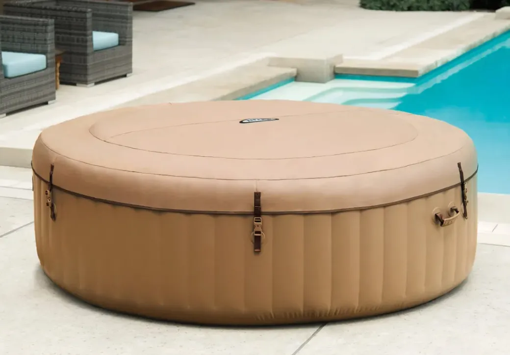 Brico Spa En Jacuzzi-Intex Bubbelbad Purespa Sahara 4 Personen O196X71Cm