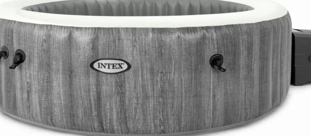 Brico Spa En Jacuzzi-Intex Bubblebad Purespa Bubble Baltik 6Personen Grijs O216X71Cm