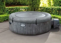 Brico Spa En Jacuzzi-Intex Bubblebad Purespa Bubble Baltik 6Personen Grijs O216X71Cm