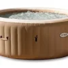 Brico Spa En Jacuzzi-Intex Bubblebad Purespa Sahara 6Personen Beige O216X71Cm