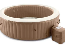 Brico Spa En Jacuzzi-Intex Bubblebad Purespa Sahara 6Personen Beige O216X71Cm