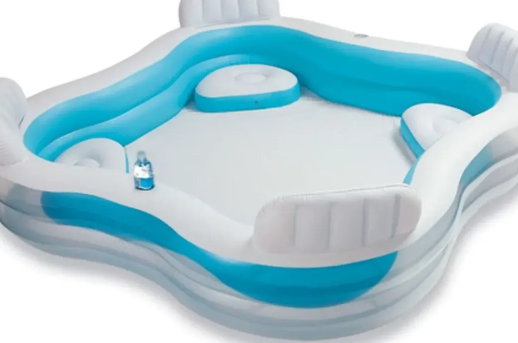 Brico Opblaaszwembaden-Intex Opblaasbaar Zwembad Family 229X229X46Cm