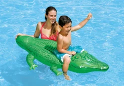 Brico Waterspeelgoed-Intex Opblaasbare Krokodil 168X86Cm