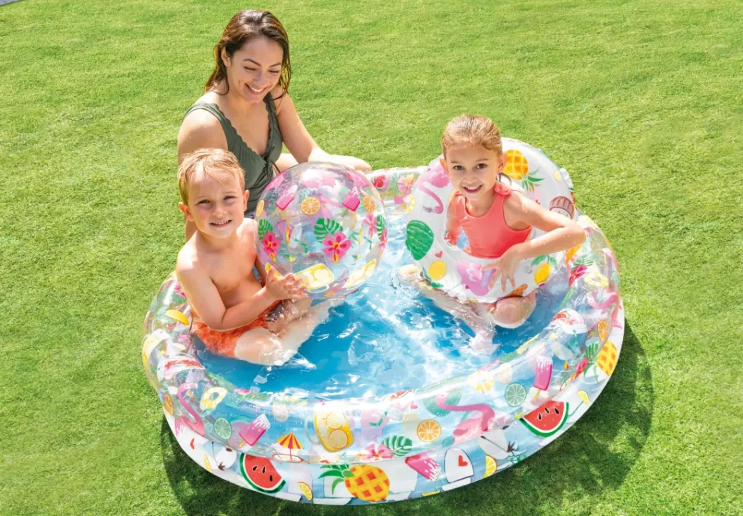 Brico Opblaaszwembaden-Intex Opblaaszwembad Just So Fruity Set O122X25Cm