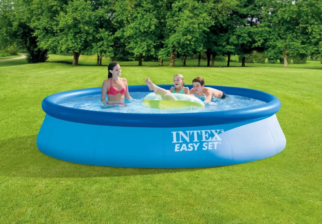 Brico Opblaaszwembaden-Intex Vrijstaand Zwembad Easy Set O396X84Cm