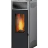 Brico Pelletkachels<Invicta Pelletkachel Nola 10 Grey 10Kw