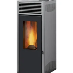 Brico Pelletkachels<Invicta Pelletkachel Nola 10 Grey 10Kw