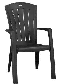 Brico Tuinstoelen-Jardin Tuinstoel Santorini Grafiet 65X61X99Cm