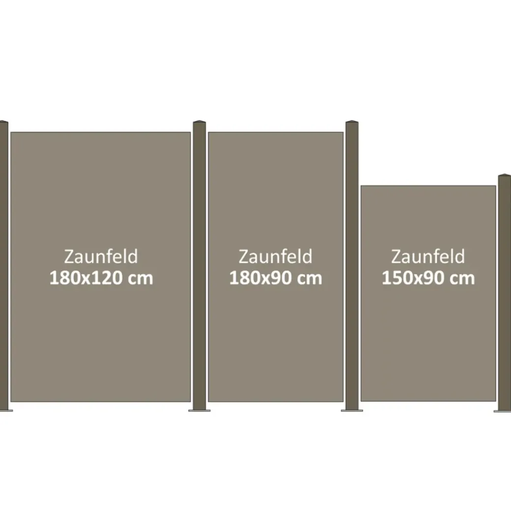 Brico Balkonschermen-Jutland Set 2 180X324Cm Nature