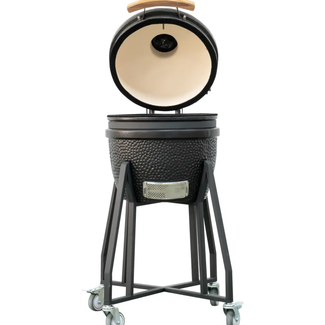 Brico Keramische Barbecue-Keramisch Barbecue Kamado Zwart 63X53X101Cm